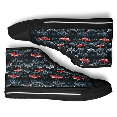 Chokefish™ Urban Peak Retro High Tops-Marine-002-2